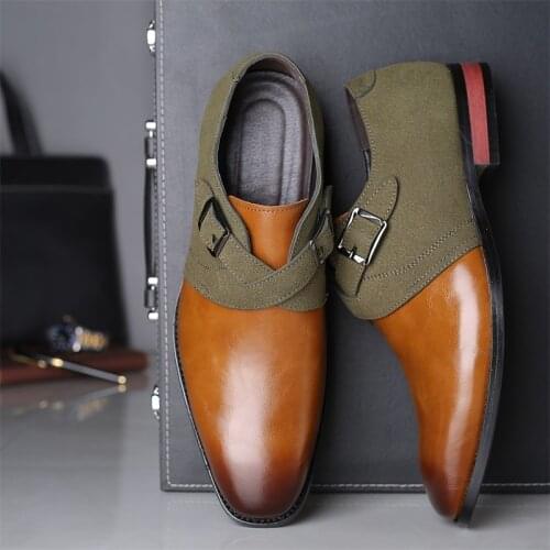 Hn8Leather Dress Shoes Men Shoes for Offical Business Casual Shoes Gentleman Formal Shoes for Wedding Party