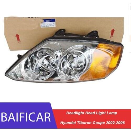 Baificar Brand New Genuine Headlight Head Light Lamp 92101-2C011 For Hyundai Tiburon Coupe 2002-2006