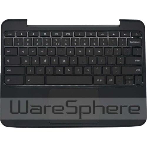 New Upper Case Top Cover with Keyboard for Samsung Chromebook XE500C21 BA75-03065G