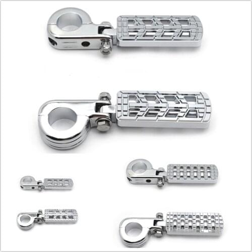 CNC 1.25" Dominator Footpeg w/ P- Clamp For SUZUKI BOULEVARD M90 S50 M50Z C90 M1500 Aftermarket Free Shipping Motorcycle Parts