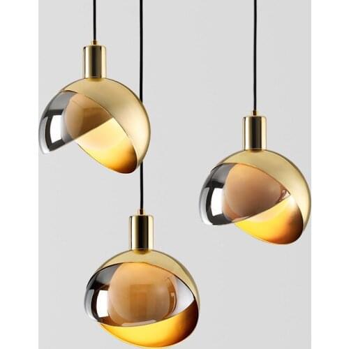Modern led stone industrial lamp hanging lights hanglamp kitchen dining bar pendant lights kitchen fixtures dining room bedroom