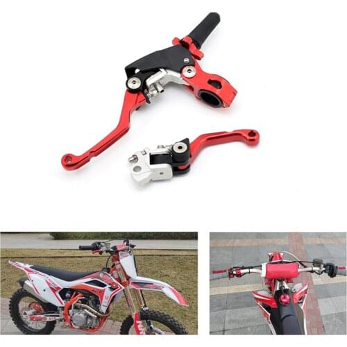 CNC labor-saving Anti-Slip Folding brake clutch for CAKEN Hailing MX6 KAYO T4 T6 K6 Motocross CRF RTF BSE SSR Pro Pit Dirt Bike