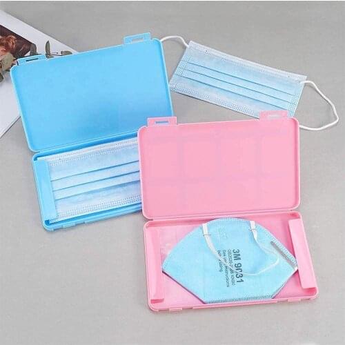 Mask Storage Box Mask Case Go out Dustproof Storage Moisture-proof Portable Mask holder