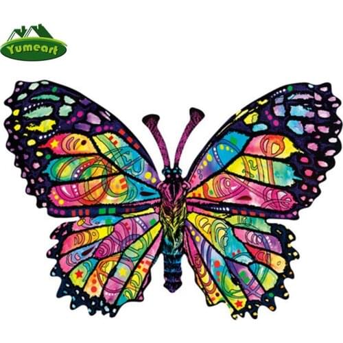 Yumeart Full Square Drill 5D DIY Diamond Painting Colorful Butterfly Embroidery Cross Stitch Mosaic Rhinestone Home Decoration