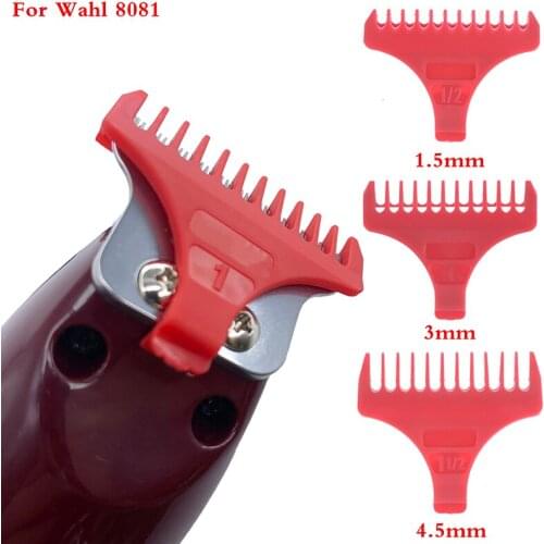 1 or 3 Pcs Limit Comb Hair Clipper Guide Limit Comb Standard Attachment Part Accessories For Wahl 8081