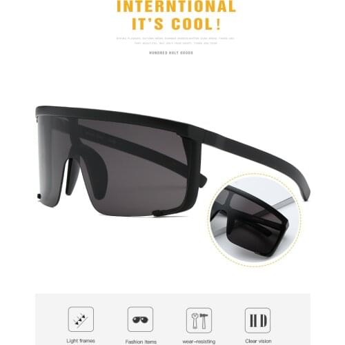 2021 cross-border new sunglasses motorcycle sports glasses face mask riding windproof sunglasses wholesale