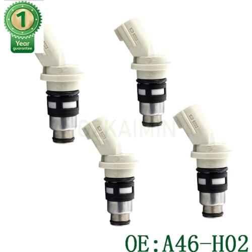 4xrebuit but good Fuel InjectorS injection nozzle A46H02 For NISSAN Micra II K11 16600-73C00 A46-H02 1660073C00 A46H02
