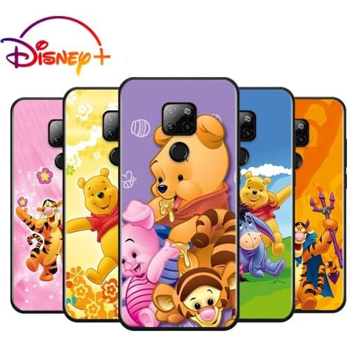 Disney Winnie the Pooh For Huawei Nova 5i P Smart 2021 2020 Z S Plus Mate 40 RS 30 20 10 Pro Lite 2019 2018 Phone Case