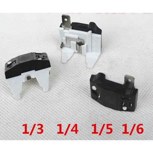 Refrigerator parts fridge overload protection switch butterfly shape switch for compressor 1/3HP 1/HP 1/5HP 1/6HP 1/8HP