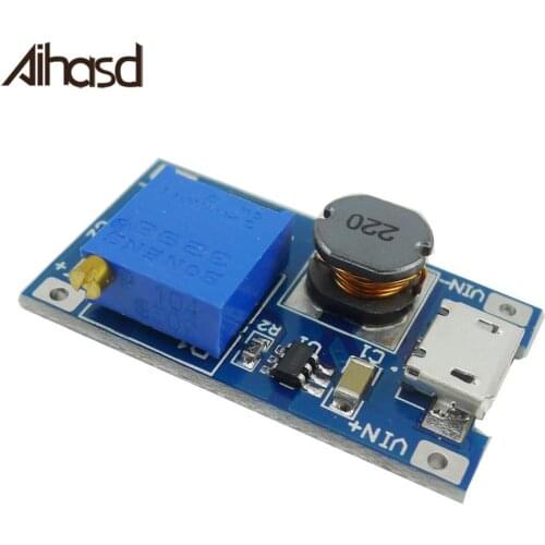 DC-DC 2A Booster Board Step-up Module Input 2/24V to 5/9/12/28V Replace XL6009