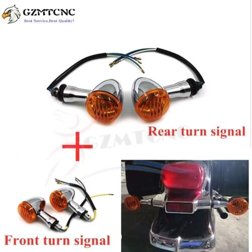 For Suzuki Boulevard M109R VRZ1800 2006-2013 Turn Signal Lamp Front and Rear Motorcycle VRZ 1800 Turn Signals Indicator Lighting