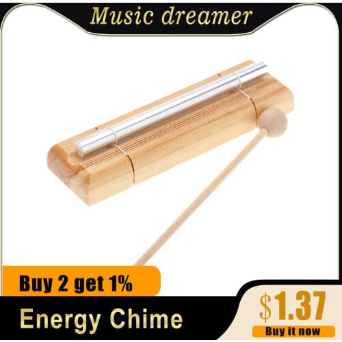 Energy Chime Single Tone with Mallet Exquisite Kid Children Musical Toy Percussion Instrument Develop Musical Sense