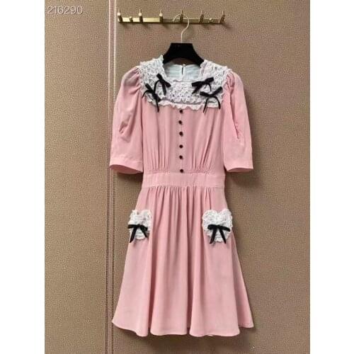 Fyion Pink Summer Dresses