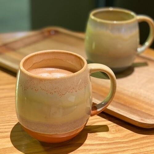 Nordic ceramic cup Japanese personalized creative kiln Mug men and women lovers home office water cup coffee cup