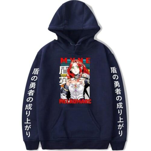 Comic The Rising Of The Shield Hero Hoodie Long Sleeve Women Men Tracksuit Harajuku Streetwear Japanese Anime Tops Kids Clothes