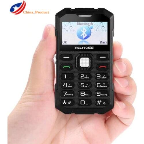Melrose S2 Mini Shockproof Russian keyboard Single sim card Pocket student mobile phone Support Camera Bluetooth MP3