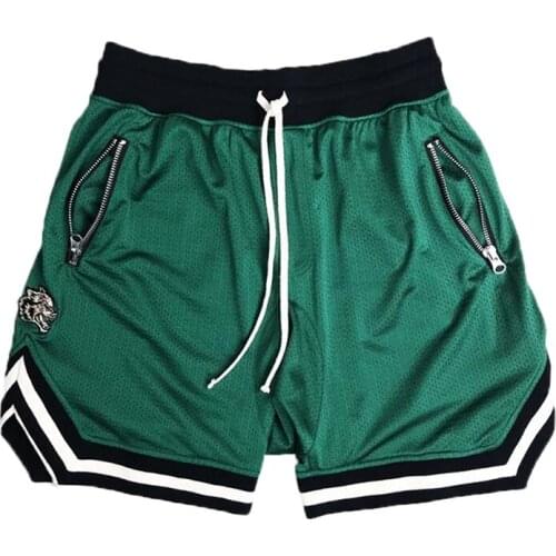 Fitness Shorts Men Drawstring Thin Breathable Mesh Short Fifth Beach Short Summer Water Sports Wear 2019 Arrival