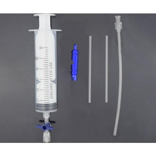 Cycling Tubeless Tire Sealant Injector 60mL Syringe Kit for MTB Road Bike Bicycle Tubeless Tire Liquid Injection Tool