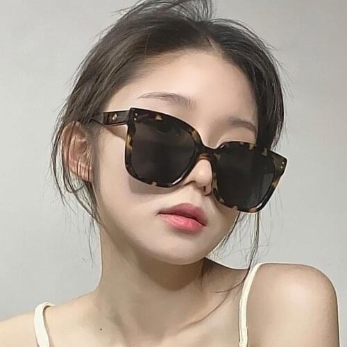 Cateye Sunglasses Women Vintage Gradient Glasses Retro Cat Eye Sun Glasses Female Eyewear UV400 Leopard Print Male Sunglasses