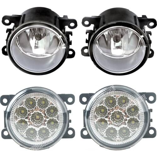 For Citroen C3 C4 C5 C6 C-Crosser Xsara Picasso 1999-2015 LED Halogen Fog Lights DRL headlights fog light foglights fog lamps