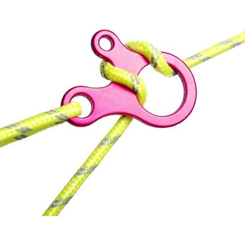 10pcs Adjustable Snail Buckle Rope Three-hole Wind Stopper kamp Outdoor Pulling camping Gear tent canopy Anti-Slip drawstring
