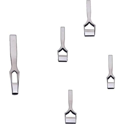 Manual DIY Leather Belt Flat Hole Puncher,Bag Punching Cutter,Stainless Steel