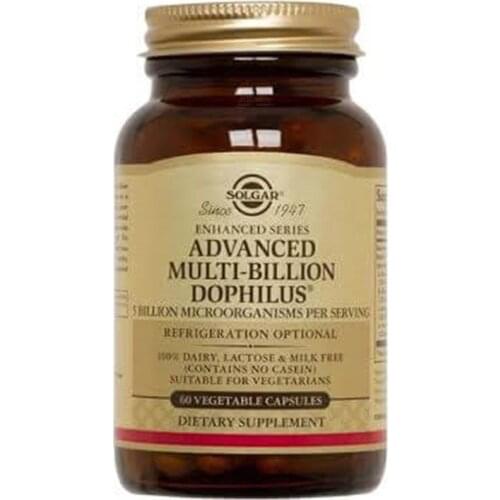 Advanced Multi-Billion Dophilus Capsules B. Lactis Tablettes L. Acidophilus L. Paracasei L. Rhamnosus Tablets Herbal Natural
