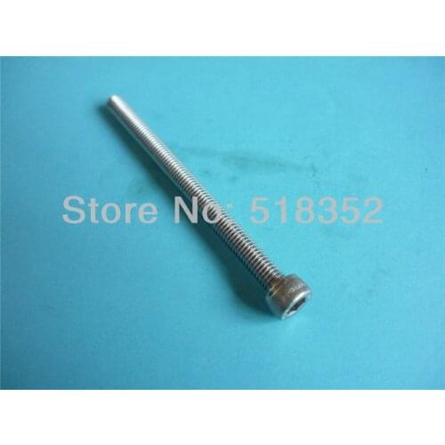 M8 x 55/ 60mm DOUBLE SHENG 304 Stainless Steel Screw with Cylinder Head Inner Hexagon for EDM Wire Cutting Machine Accessaries