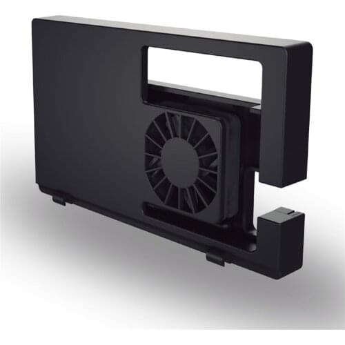 External Cooling Fan for Nintend Switch Game Console Dock Docking Station Snap-on Design USB Powered Integrated Cable CoolingFan