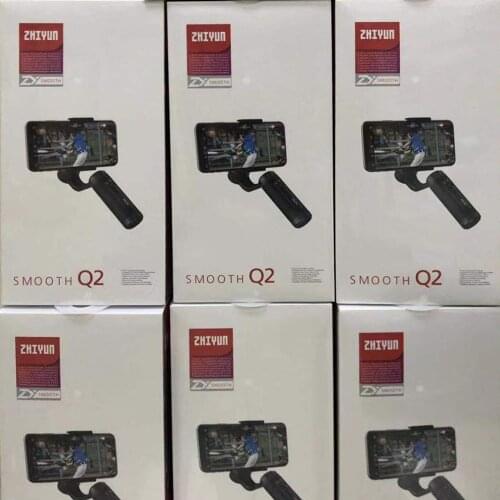 Zhiyun Smooth Q2 3-Axis Handheld Smartphone Gimbal Stabilizer for iPhone XS XR X 8Plus 8 7P 7 Samsung S9 S8 S7 vs Smooth 4