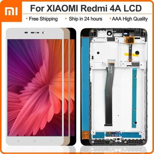 5.0" inch For Xiaomi Redmi 4A LCD Display Touch Screen Digitizer Assembly With Frame 4A Pro Display Replacement free tools