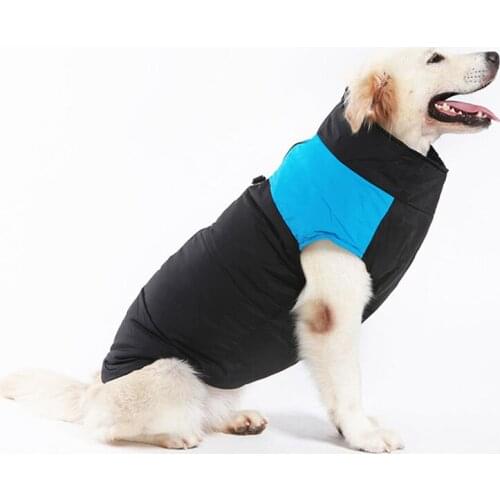 Winter Dog Coat Pet Dog Clothes Warm Large Puppy Clothing Waterproof Pet Jacket For Small Medium Large Size Dogs Gold Retriever