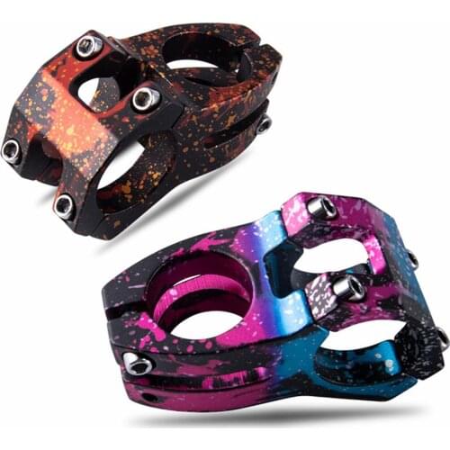 2021 Bicycle Stem 7075 Aluminum Alloy CNC Seat Tube 28.6 Steerer For 31.8mm MTB Road Bike Handlebar Accessories