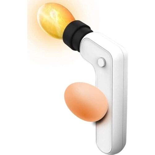 Egg Candler Tester Rechargeable Wireless Cool Light Incubator Candling Lamp With Two Soft Head Fit For All Eggs Type