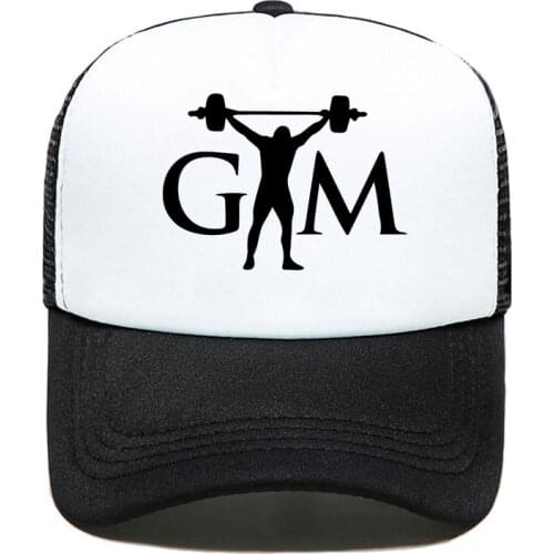 Men woman Unisex Baseball Cap GYM healthy life style sports wand Outdoor Sun Hat Adjustable Sports caps in Mesh Hat