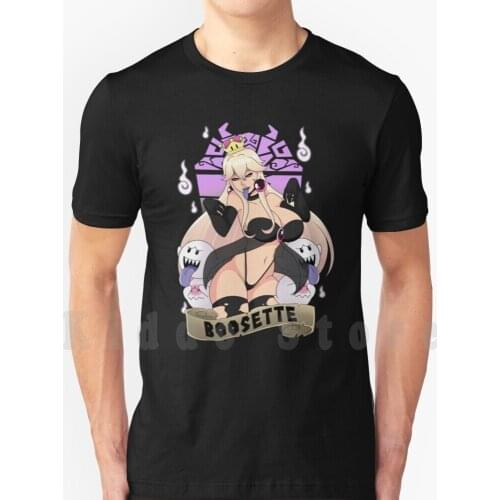 Boosette 2 T Shirt Men Cotton Cotton S-6Xl Boosette Nsfw Nintendo Oppai Rule 34 Fanart Anime Girls Anime Girl Waifu Waifu Anime