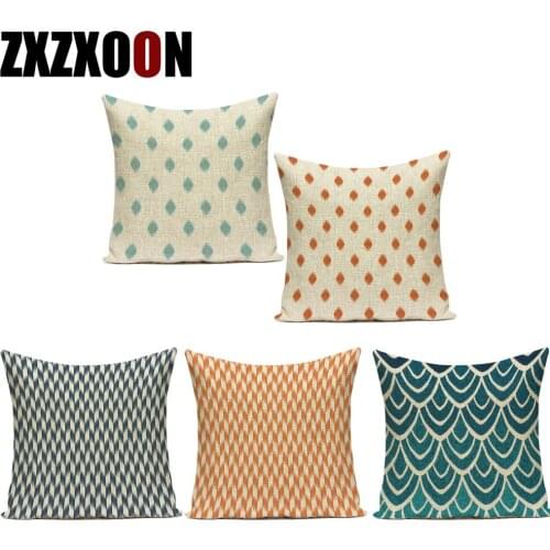 Nordic Style Decorative Throw Pillows Case African Style Geometric Farmhouse Home Decor Elephant Cushion Cover for Sofa Car Home