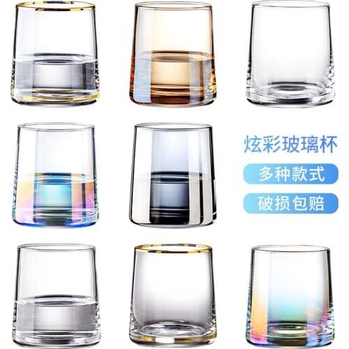Household contracted Nordic light cup luxury glass ins glass high level appearance suits Japanese wine glasses