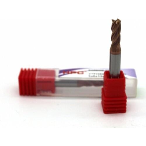 6*6*75 of 4 flutes HRC55 flat end mills carbide end mill tungsten knife CNC tools for CNC machine