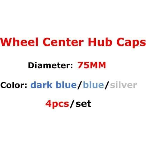 4pcs/lot 75MM Car Wheel Center Hub Caps Wheel Rim Cover Emblem Badge Styling for W204 W203 S212 W176 W166 W163 A B C E S G Class