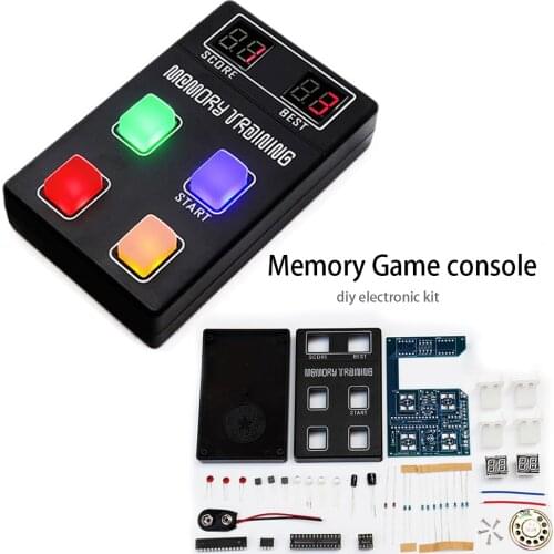 Diy electronic kit set Funny memory game console LED e-learning training Competition production parts