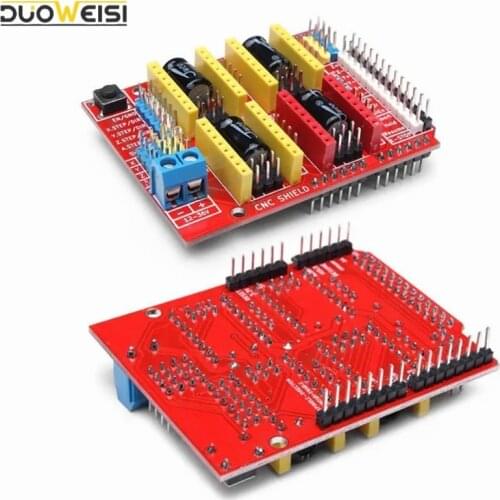 New CNC shield v3 Engraving Machine / 3D Printer / A4988 Driver Expansion Board for arduino Diy Kit