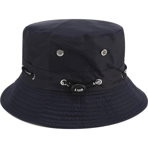 Men Women Bucket Hats Sunscreen Panama Hat Fishing Summer Fisher Outdoor Travel Sun Beach Cap Fashion Fisherman Hat