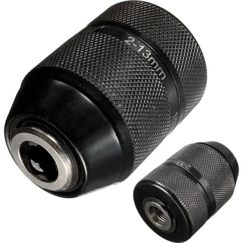 Professional Heavy Duty 2-13mm Keyless Impact Drill Chuck Quick Change Chuck Tool accessories