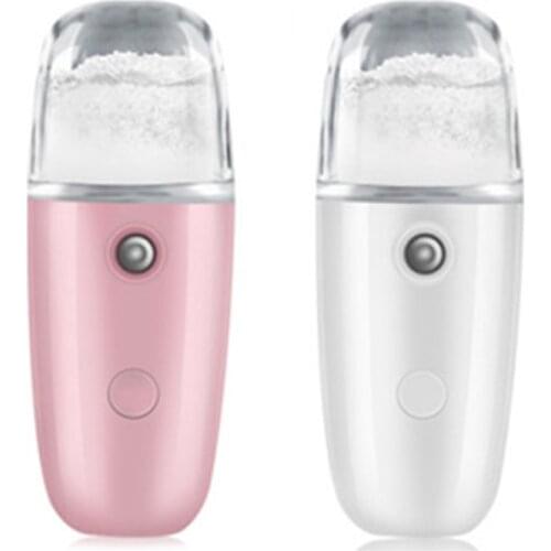 30ML Nano Spray Mist Usb Rechargeable Handy Facial Steamer Mister Face Moisturize Hydrating Sprayer Skin SPA Care Beauty Tool