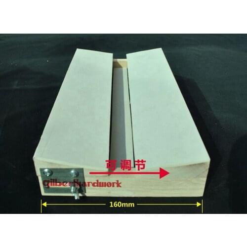 Adjustable Insects butterfly Spreading Board Solid Wood V Shape 350*160*45mm