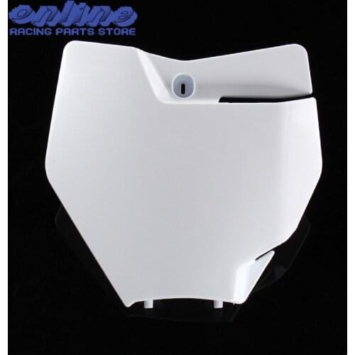 Front Name Number Plate number plate panel Dirt Bike Motocross Enduro Motorcycle For 2016 2017 MXSX SXF 125 250 350 450 530