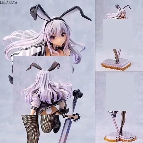 TO LOVE RU Darkness Kotegawa Yui Skytube Zimakupiza Yuu Usada illustration by Saitom With Sword Sexy Bunny ver PVC Action Figure