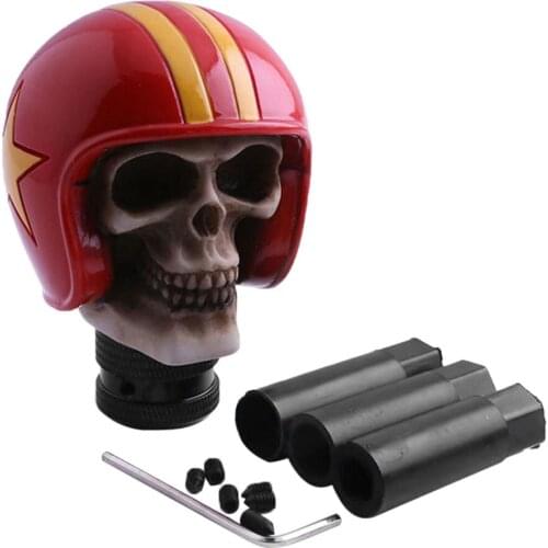 Universal Manual Car Truck Skull Gear Stick Shift Lever Shifter Knob