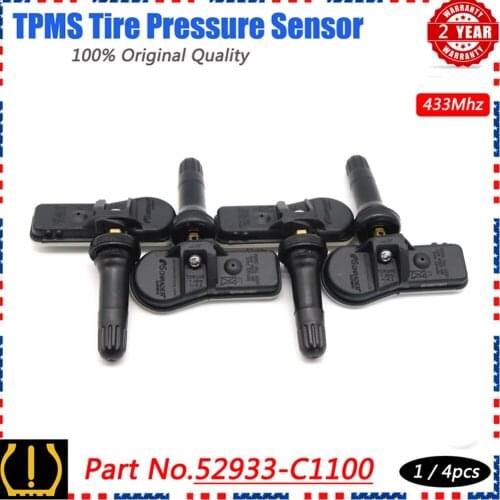XUAN 1 PCS Tire Pressure Monitor TPMS 52933-C1100 For Hyundai Creta IX25 i20 Coupe ix35 Sonata LF Tucson i40 LM TL 52933C1100